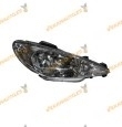 faro peugeot 206 lamparas h7 y h7 de 1998 a 2008 derecho optica 6205s9