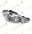 Faro Peugeot 206 de 1998 a 2009 | Delantero Derecho | Lampara H4 Regulacion Electrica | OEM 6205S7