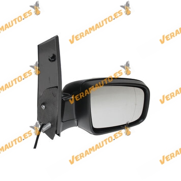 Espejo Retrovisor Mercedes Vito Viano De 2010 a 2014 Derecho Eléctrico Asférico Térmico Similar a OEM A6398100919