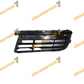 Rejilla Paragolpes Volkswagen Golf V Variant Jetta de 2003 a 2011 Delantera Derecha Sin Hueco De Antiniebla OEM 1K0853666J9B9