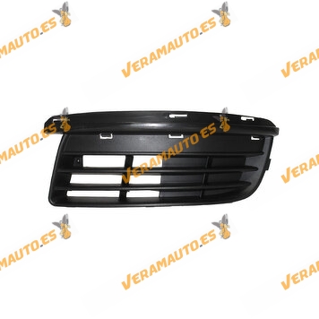 Rejilla Paragolpes Volkswagen Golf V Variant Jetta de 2003 a 2011 Delantera Izquierda Sin Hueco De Antiniebla OEM 1K0853665G9B9