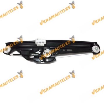 Window Operator BMW E60 Serie 5 from 2003 to 2010 Rear Left without Engine 4 Doors OEM Similar to 51357184745