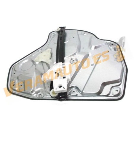Elevalunas Skoda Octavia de 2004 a 2008 Trasero Derecho Con Plancha Sin Motor OEM Similar 1Z1839462