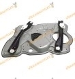 Elevalunas Skoda Octavia 2004-2013 Delantero Izquierdo Y Plancha OEM 1Z1837461