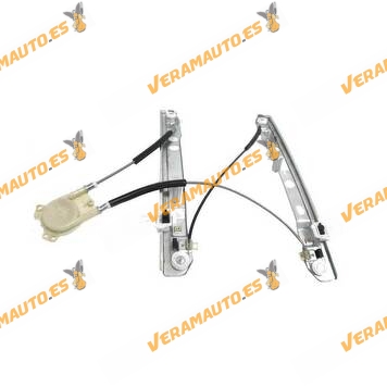 Elevalunas Renault Megane del 2002 al 2008 Delantero Derecho Electrico Sin Motor 4 y 5 Puertas OEM Similar a 8201010925