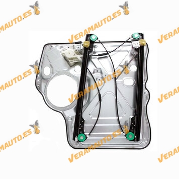 Electric Window Operator Volkswagen Transporter T5 2003 to 2010 Front Left with Plate no Engine OEM Similar to 7H0837753B