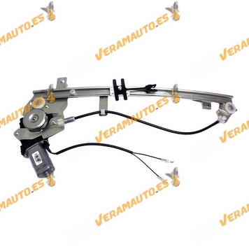 Electric Window Operator Renault Laguna II from 2001 to 2007 Rear Right with Engine 2 Pin OEM Similar to A8200000558 8200485202