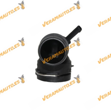 Acoplamiento Superior de Manguera Refrigerante para Radiador Audi SEAT Skoda Volkswagen OEM Similar a 1k0122291BA