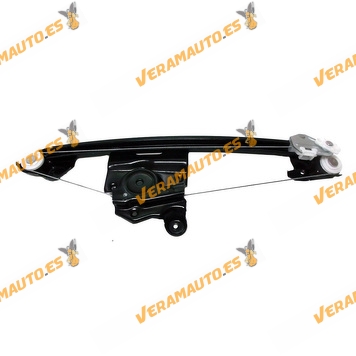 Electric Window Operator Opel Astra H from 2004 to 2009 Rear Right without Engine OEM Similar to 0140309 13100424