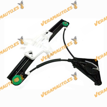 Electric Window Operator Volkswagen Polo from 2009 to 2014 Rear Left without Engine 4 Doors OEM Similar to 6R4839461