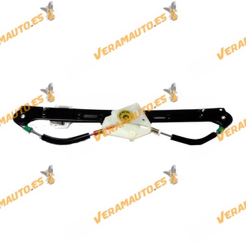Electric Window Operator BMW X3 E83 from 2003 to 2010 Rear Right Confort without Engine Mechanism OEM Similar to 51353448252