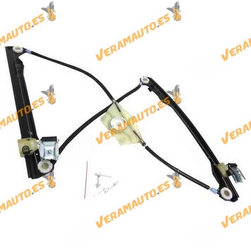 Elevalunas Seat Toledo Leon de 1999 a 2005 Delantero Derecho Eléctrico Sin Motor OEM Similar a 1M0837462