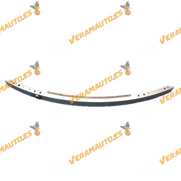 Front Bumper Support Mercedes Class C W204 from 2007 to 2011 similar to 2046205834 aluminum