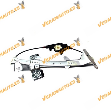 Window Operator Ford Fiesta from 2002 to 2008 5 Doors Front Right Mechanism without Engine
