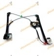 Elevalunas Manual Volkswagen Golf III Vento del 1991 al 1998 Delantero 3 y 5 Puertas OEM 1H0837401B