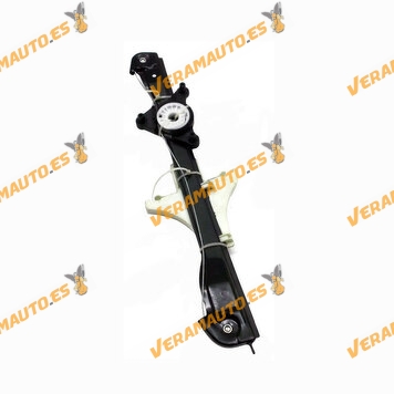 Window Operator Volkswagen Polo from 2001 to 2009 Rear Engine Right without Plate OEM Similar to 6Q4839462