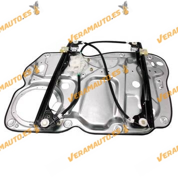 Window Operator Volkswagen Touran from 2003 to 2015 Front Left with Plate without Engine OEM Similar to 1T1837461B