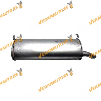 Rear Silencer Citroen Xantia from 1993 to 2003 | Engines 1.9TD - 2.0 HDI OE 96164371 | 172681 | 172682