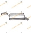 Rear Exhaust Silencer Opel Corsa A 3 and 5 door 1982 to 1994 | 1.0 | 1.2 | 1.3 | 1.4 Petrol 8v | OEM Similar to 852049