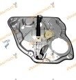 Elevalunas Volkswagen Polo 2001-2009 Trasero con Plancha 4 P OEM 6Q4839462