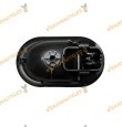 Manecilla Interior Renault Megane II Clio III Modus (F/JP0) | Dacia Sandero (SD) Izquierda Negra Similar a OEM 8200491985
