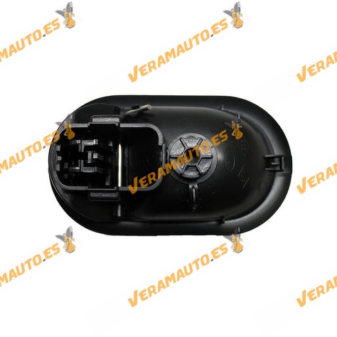 Manecilla Interior Renault Megane II Clio III Modus (F/JP0)  | Dacia Sandero (SD) Derecha Negra Similar a OEM 8200491984