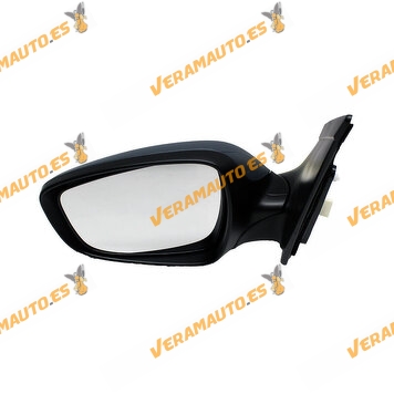 Espejo Retrovisor Hyundai I30 De 2012 a 2017 Izquierdo Electrico 5 Pines Calefactable Convexo Imprimado OEM 87610-A6040