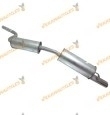 Fiat Uno SX Rear Silencer 1984 to 1993 | 1.3 1301cc 70hp 51kw Engines | OEM Similar to 7536572