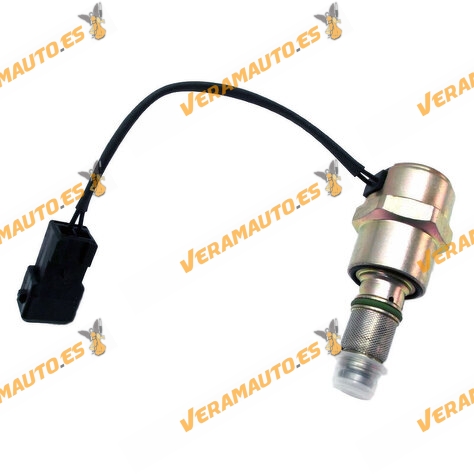 Electrovalvula | Corte Inyeccion Combustible Bomba Inyectora Delphi y Lucas 1.9D Citroen Peugeot Tata Toyota | 9108152A-I 1563L1