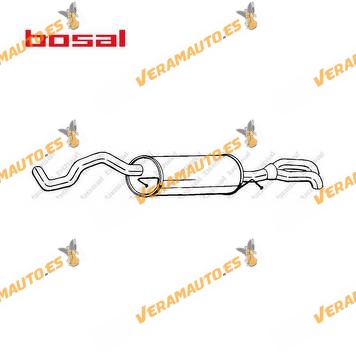 Silencioso Escape Trasero Audi A4 1.9 Tdi de 1995 a 2001 OEM Similar a 8D0253609AF | 8D0253609AG | 8D0253609BJ | 8D0253609T