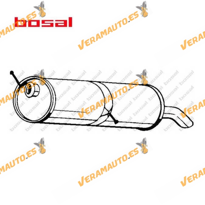 Silencioso Escape Trasero Peugeot 307 Break (3e) 1.6 | 2.0 Hdi OEM Similar 1726KW | 1726LL | 1726RH | 1726TJ | 1726WY