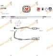 Catalizador Especifico Opel Corsa B 1.7d 1686 Cc 44 Kw / 60 Cv X1.7d