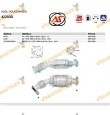 Catalizador Especifico Audi A4 | Volkswagen Passat 1.9TD | 1896 CC | 66 Kw | 1Z | AHU de 1995 a 2000 OEM Similar 3B0131089B
