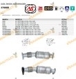 catalizador especifico a4super b passat iv 1.9tdi 1896 cc  3b0254200hv