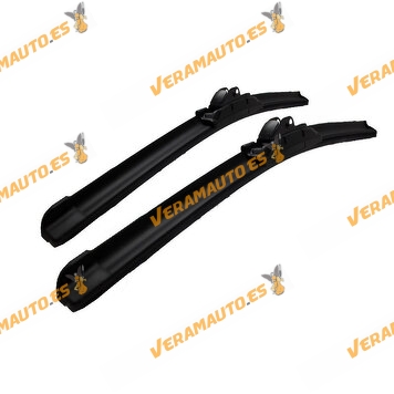 Universal Flexible Windscreen Wiper R.Loan Black Edition High quality 10 Multi-Adaptadores