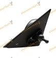 36000702 Espejo Retrovisor Hyundai Accent LC de 2002 a 2006 Mecanico Negro Derecho Similar a OEM 8762025211CA