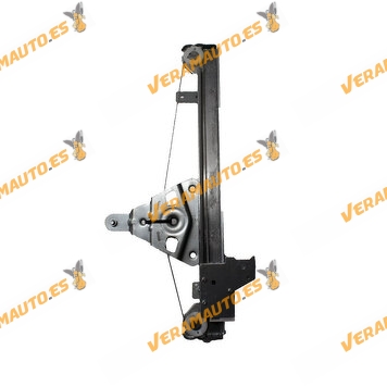 Peugeot 308 Window Lifter Mechanism 2007 to 2013 | Left Rear Electric Without Motor | OEM Similar to 9223E5