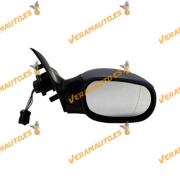 Espejo Retrovisor Peugeot 206 CC Cabrio De 1998 A 2003 Eléctrico Térmico Imprimado Derecho OEM 8153Z3