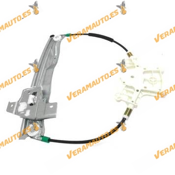 Electric Window Operator Peugeot 407 Berlina Familiar Rear Right without Engine OEM Similar 9224.91