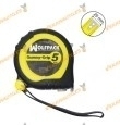 Metro | Flexómetro Magnético con Doble Freno | WOLFPACK | 5 Metros | Cinta de  25 mm | Ergonómico Carcasa Bimaterial