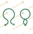 Bag of 50 Plastic Plant Clips | Plastic Plant Clamp | Reusable | 4 cm Length | 2.4 cm Diameter