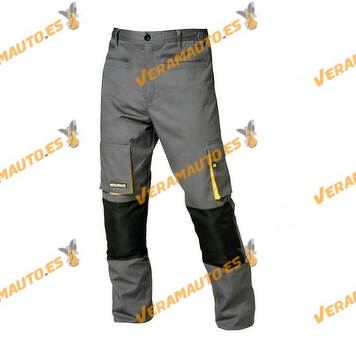 Pantalones de Trabajo Trend Largo | WOLFPACK | 65% Poliester y 35 % Algodón | Zona de la rodilla reforzada con velcro