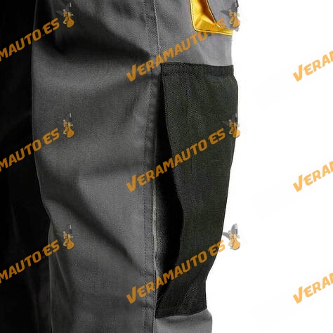 Pantalones de Trabajo Trend Largo | WOLFPACK | 65% Poliester y 35 % Algodón | Zona de la rodilla reforzada con velcro