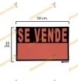 Placa | Cartel | Señalización | Se Vende | Plástico | Uso Interior o Exterior | Pared