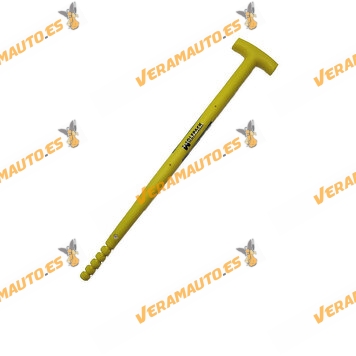 Fiberglass Shovel Handle with Crutch Grip WOLPACK | Fiberglass | Ideal for Construction Jobs