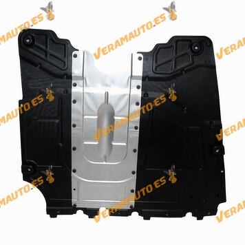 Cubre Carter o Protección Bajo Motor para Fiat Doblo Opel Combo Polietileno y Chapa Metalica