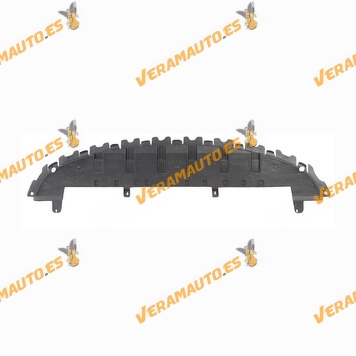 Under Radiator Protection Renault Modus from 2004 to 2012 | Front Sump Cover | ABS + PVC | Similar OEM 8200445988