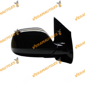 Mirror Volkswagen Transporter T6 Right from 2015 to 2021 | Electric | Glossy Black Housing | OEM 7E1857522J