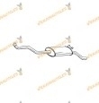 7700793908 Silencioso de escape Renault R19 Chamade 1.4,1.7,1.9D