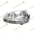 Faro Vw Golf V y Jetta 2004-2008 lámparas h7 h7 Fondo Cromado Izq